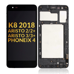 LG Aristo 2/2P/3/3P/K8 (2018) LCD Assembly w/Frame 