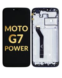 Motorola Moto G7 Power (XT1955) LCD Assembly w/Frame