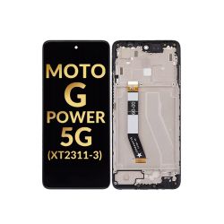 Motorola Moto G power 2023 (XT2311-3 ) LCD Assembly W/Frame