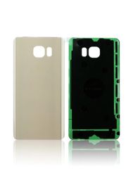 Galaxy Note 5 Back Glass w/Adhesive Gold