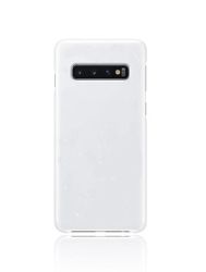 Galaxy S10 Plus Back Glass with Camera Lens & Adhesive Prism White