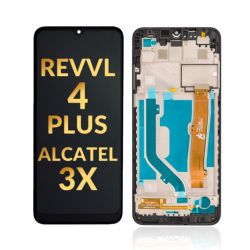 T-Mobile Revvl 4 Plus / Alcatel 3X LCD Assembly w/Frame