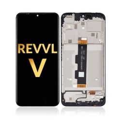 T-Mobile Revvl V LCD Assembly w/ Frame ( Premium )