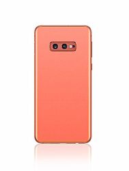 Galaxy S10E Back Glass with Camera Lens & Adhesive Flamingo Pink
