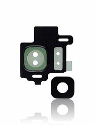 Galaxy S8 Back Camera Lens w/Frame Black