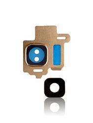 Galaxy S8 Back Camera Lens w/Frame Gold