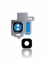 Galaxy S8 Back Camera Lens w/Frame Silver