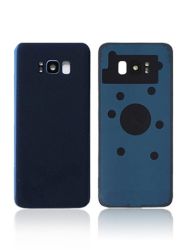 Galaxy S8+ Back Glass w/Adhesive Coral Blue