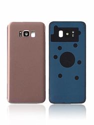 Galaxy S8+ Back Glass w/Adhesive Rose Pink