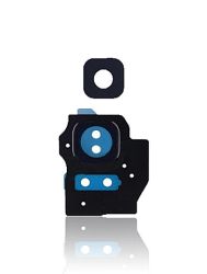 Galaxy S8+ Back Camera Lens w/Frame Black