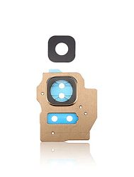 Galaxy S8+ Back Camera Lens w/Frame Gold