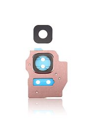 Galaxy S8+ Back Camera Lens w/Frame Rose Gold