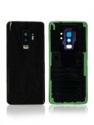 Galaxy S9+ Back Glass with Camera Lens & Adhesive Black