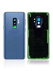 Galaxy S9+ Back Glass with Camera Lens & Adhesive Blue