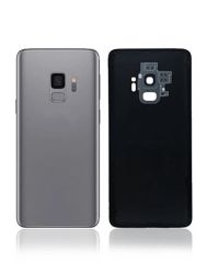 Galaxy S9 Back Glass with Camera Lens & Adhesive Gray