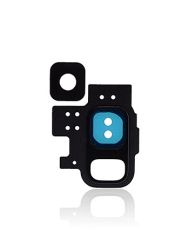 Galaxy S9 Back Camera Lens w/Frame Black