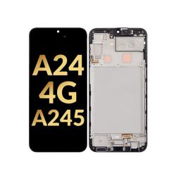 Galaxy A24 4G (A245) LCD Assembly w/Frame 