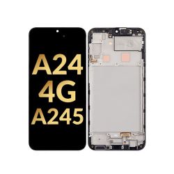 Galaxy A24 (A245) LCD Assembly w/Frame 