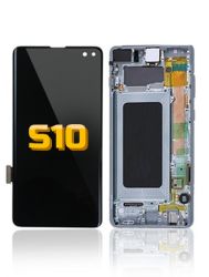 Galaxy S10 (G973) Screen Assembly w/Frame OEM
