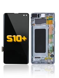 Galaxy S10 Plus (G975) Screen Assembly w/Frame OEM 
