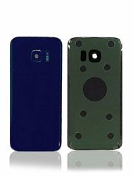 Galaxy S7 Back Glass w/Adhesive Black 
