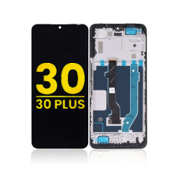 TCL 30/30 Plus LCD Assembly w/Frame