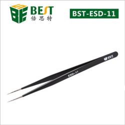 EXTRA FINE TIP ANTI-MAGNET TWEEZER ESD ( electronic static discharge )